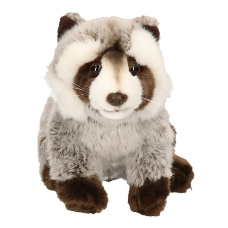 Plush raccoon toy 25 cm