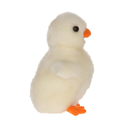 Plush little white cuddle chicken 12 cm