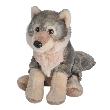 Plush wolf cuddle/soft toy 16 cm