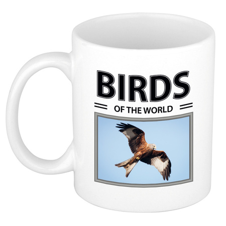 Foto mok Rode wouw beker - birds of the world cadeau Rode wouw vogels liefhebber