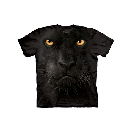 All-over print t-shirt zwarte panter