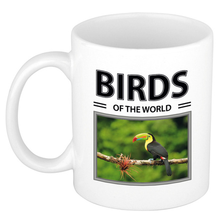 Foto mok Toekan beker - birds of the world cadeau Toekans liefhebber
