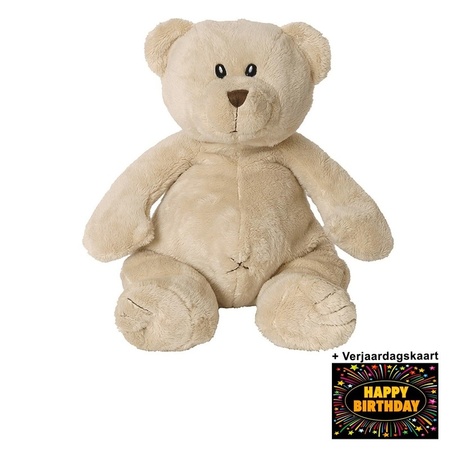 Mini bear Buster 17 cm with birthday card