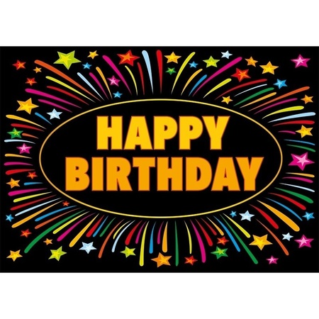 Verjaardagcadeau eenhoorn knuffel Ty Beanie 24 cm + gratis verjaardagskaart