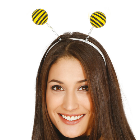 Bee dress up set - wings and tiara - yellow - kids