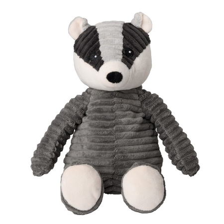 Microwave warming animals soft toy badger