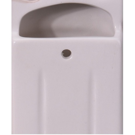 Waterverdamper radiator - koe - kunststeen - kinderkamer - 17 cm - luchtbevochtiger