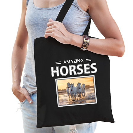 Horse bag amazing horses black 