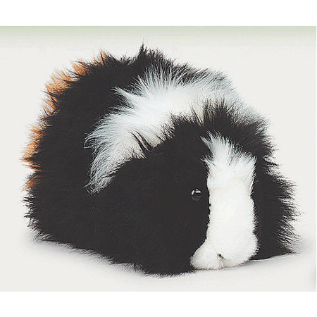 Plush guinea pig black 19 cm