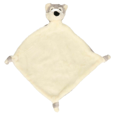 Wolf comforter cuddle cloth 40 cm