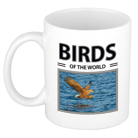 Foto mok Zeearend beker - birds of the world cadeau Zeearenden liefhebber